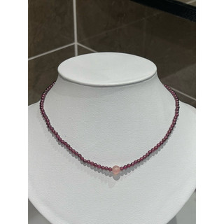 chocker đeo cổ hồng ngọc lựu