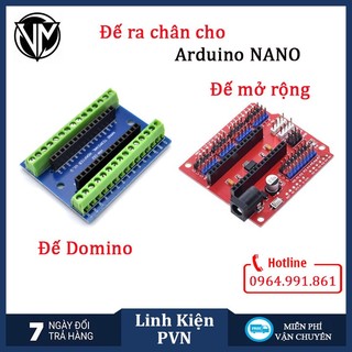Đế ra chân cho arduino nano - io shield