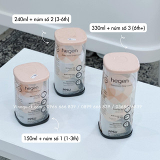 Bình Sữa Cao Cấp PPSU Hegen - VINAQUICK