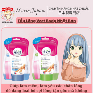 Kem tẩy lông body VEET hàng nội địa Nhật Bản
