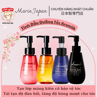 Tinh dầu dưỡng tóc suôn mượt chắc khoẻ Arumik Nhật Bản