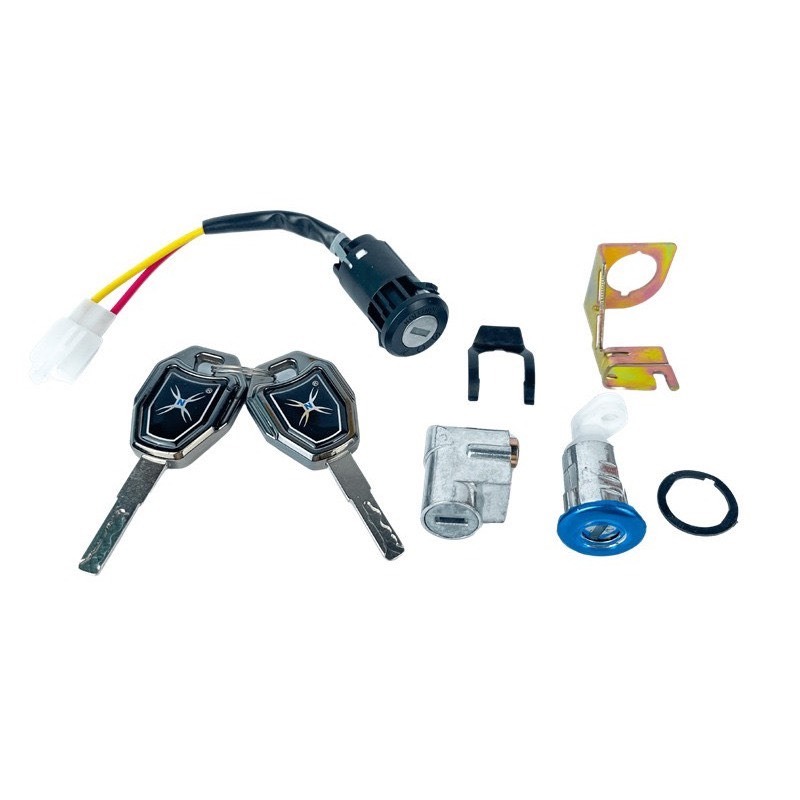 Khóa xe điện, Bộ khóa xe điện 133 và xe xmen theo xe combo 3 khóa