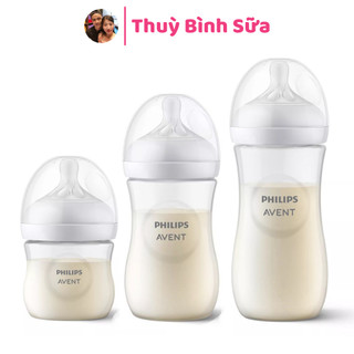 Bình sữa Avent Natural 125/260/330ml Mẫu Mới chính hãng