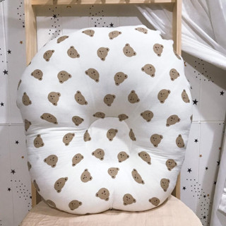 Gối chống trào ngược cao cấp vải Muslin Organic thoáng mát 65x65cm cho bé, đệm chống ợ hơi cho bé