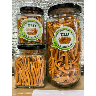  25gam Nấm Đông trùng hạ thảo TLD sấy thăng hoa dược tính cao 100% hữu cơ - Được nuôi trồng tại Lâm Đồng 