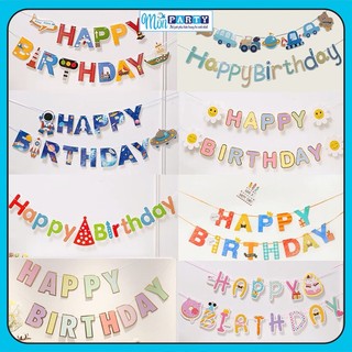 Dây chữ happy birthday nhiều mẫu mới cập nhật, trang trí sinh nhật, sự kiện party