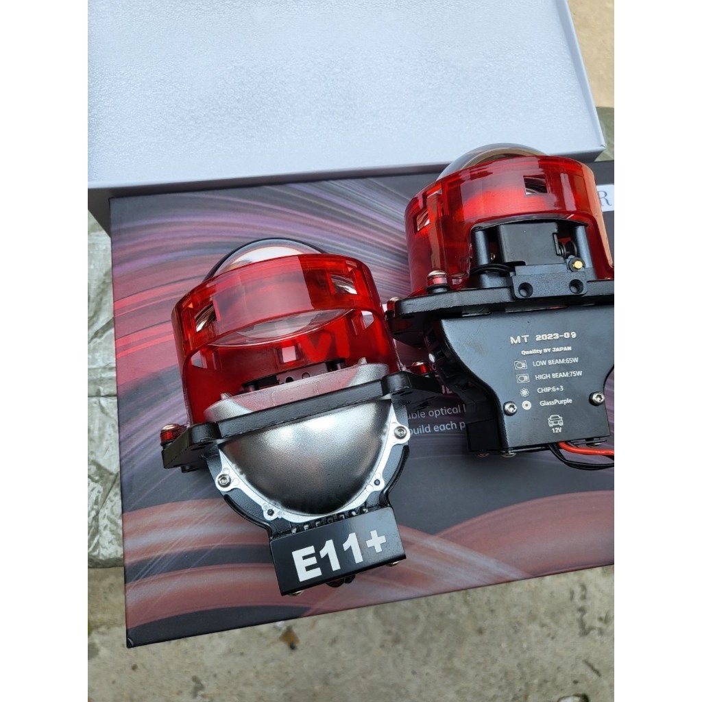 Bi Led TVS Racing E11/M11 3.0inch Màu 5K, 6K Siêu Bám Đường - BH 1 Năm