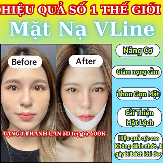 (TOP 1 BÁN CHẠY) Mặt Nạ VLINE Thon Gọn Mặt - Nâng Cơ Mặt - Cải Thiện Mặt Lệch - Giảm Nọng Cằm