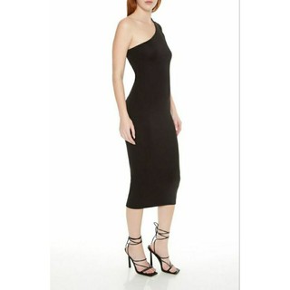 (Size S và M) Đầm lệch vai xuất dư, F21