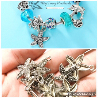 Charm Sao biển trang trí vòng tay, trang sức handmade