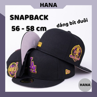 Mũ lưỡi trai bít đuôi LA, nón đội ngược, mũ kết HIPHOP dành cho nam nữ thời trang đường phố M196