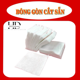 Bông gòn cắt sẵn, bông gòn bạch tuyết cắt sẵn 7x7 - DCPX HÀM DUYÊN