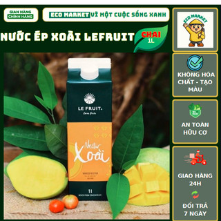 Nước ép trái cây nectar xoài Le Fruit hộp 1L