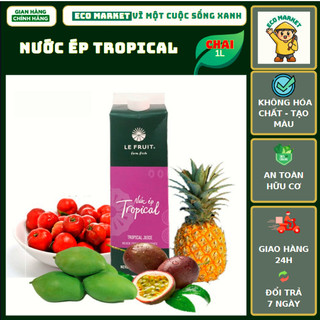 Nước ép trái cây tươi Tropical Le Fruit hộp 1L