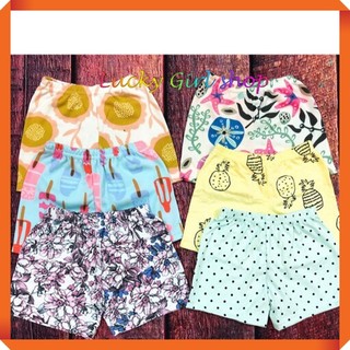 Quần Đùi Thun Cotton Hoạ Tiết Cho Bé Gái, Bé Trai Từ 25-45kg - Lucky Girl shop NHA TRANG