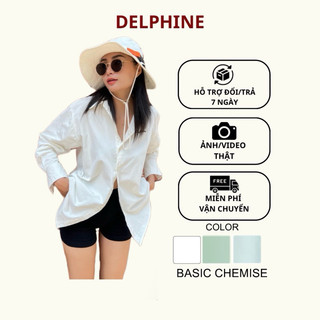 Áo sơmi basic phối được nhiều kiểu đồ | basic chemise