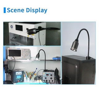 Đèn LED chiếu sáng chân đế hít nam châm