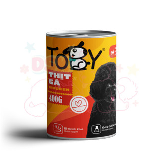 Pate ToBy Cho Chó Mọi Lứa Tuổi - Lon 400gr