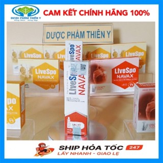 [Hỏa Tốc HCM] Xịt Mũi Livespo Navax - Nước Muối Sinh Lý LiveSpo NAVAX Giúp Giảm Nguy Cơ Viêm Đường Tai, Mũi, Họng