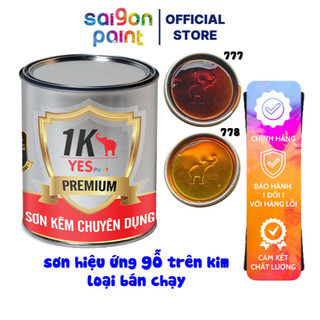 Sơn Bóng Cánh Gián, Sơn Hiệu Ứng Màu Gỗ  Yes Paint Trên Tất Cả Các Bề Mặt Đặc Biệt Sắt Mạ Kẽm, Không Bong Tróc, Bền Màu