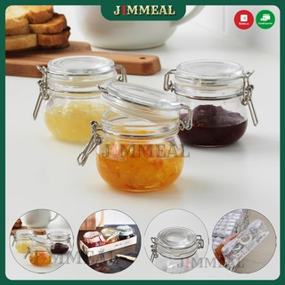 Set 3 lọ thủy tinh, hũ thủy tinh nắp cài kín hơi ikea korken 130ml