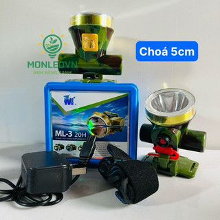 [2 PIN - Sáng 15h không giảm ánh sáng]Đèn pin đội đầu chống nước siêu sáng