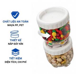 Combo 3 Hộp Đựng Thực Phẩm Interlock INL201W 150ml