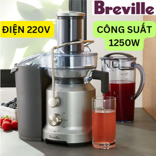 MÁY ÉP TRÁI CÂY BREVILLE BJE430SIL 1250W ,BẢO HÀNH 12 THÁNG