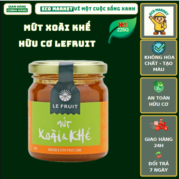 Mứt Xoài Và Khế Le Fruit (225g)