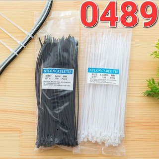 100 dây rút nhựa dây thít nhựa dài 20cm