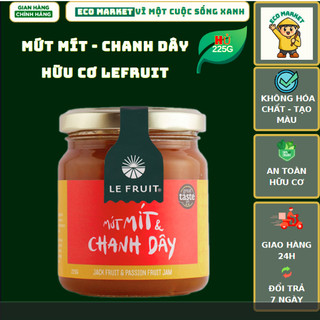 Mứt trái cây Mít Và Chanh Dây tự nhiên Le Fruit 225g