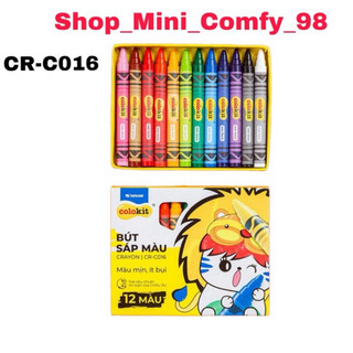 Hộp sáp 12 màu cute hàng công ty