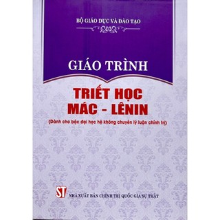 Sách - giáo trình triết học mác – lênin