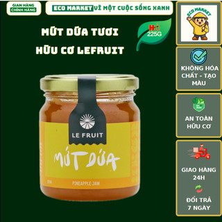 Mứt dứa le fruit lọ 225g