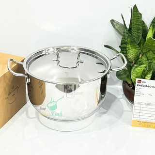 Nồi inox Fivestar 3 đáy sandwich nắp inox size 16cm / 18cm / 20cm / 22cm / 24cm