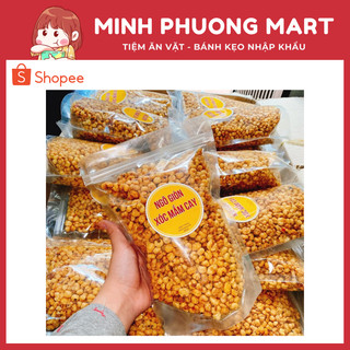 Ngô Giòn Xóc Mắm Cay Giòn Rụm/Ngô Cay Ăn Vặt Siêu Ngon 500gr