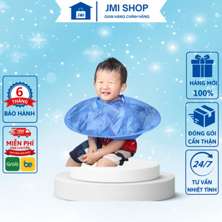 Áo choàng cắt tóc cho bé, khăn choàng hớt tóc, cắt tóc cho bé vải cao cấp - JMI SHOP