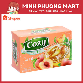 Trà Cozy Ice Tea hương đào hộp 270g