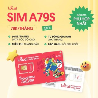 Sim 4g local mobifone , chọn số miễn phí, sim 4g vnsky mobifone 120g/th tốc độ cao