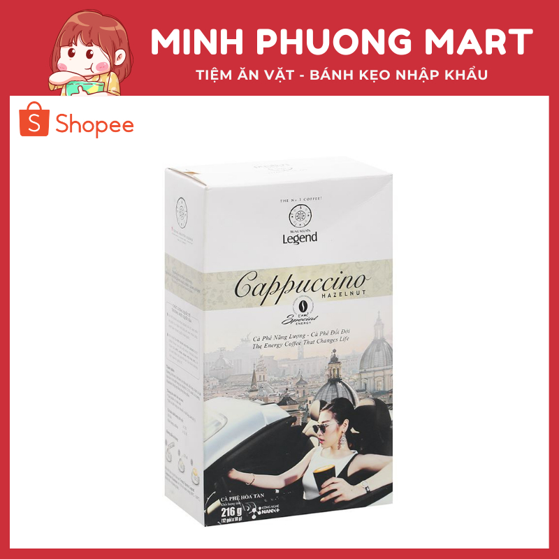 Cà Phê Hòa Tan G7 Capuchino Hazelnut (216g)