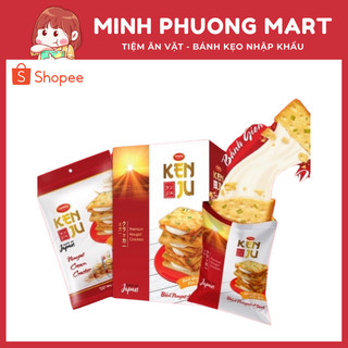 BÁNH QUY HÀNH KẸP KEM NOUGAT KENJU 168/300g
