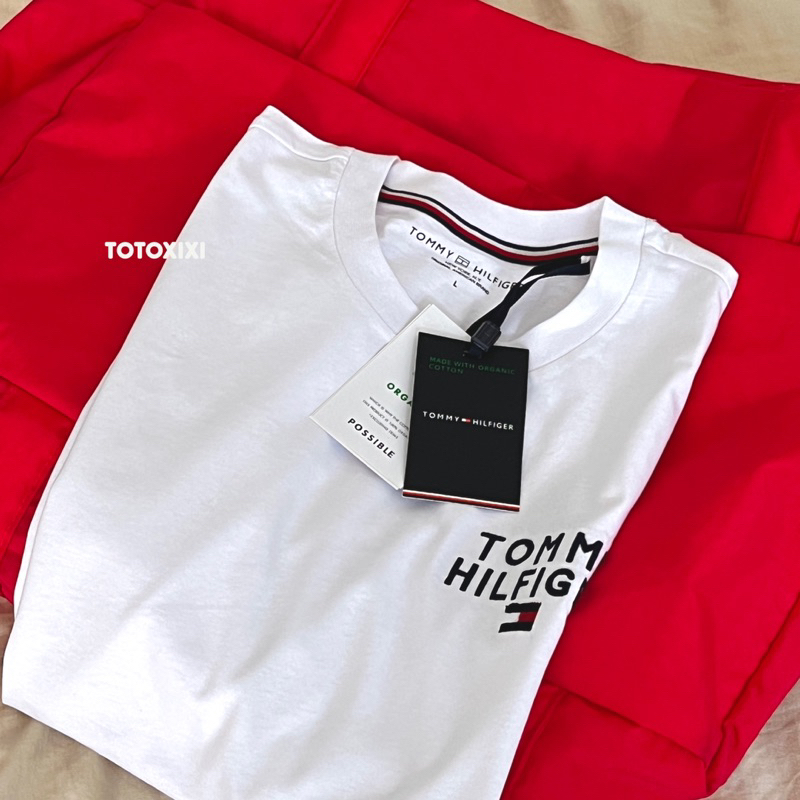 Áo thun Tommy Hilfiger Premium Embroidered Logo Tee