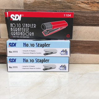 Máy bấm kim, bấm giấy ghim SDI -111 và SDI -1104  loại tốt, số 10 - giao màu ngẫu nhiên