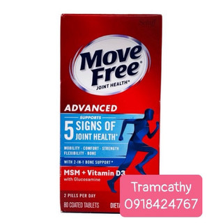 Schiff Move Free Advanced viên bổ khơp  move free của mỹ