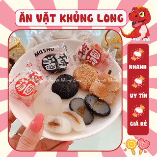 Bánh mochi tròn, phủ mè, bánh dẻo Mashu có nhân các vị (giao ngẫu nhiên)