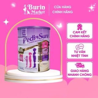 Sữa tăng cân cho bé Pediasure Úc nắp tím 850gr, bổ sung chất dinh dưỡng cho bé - Burin Market