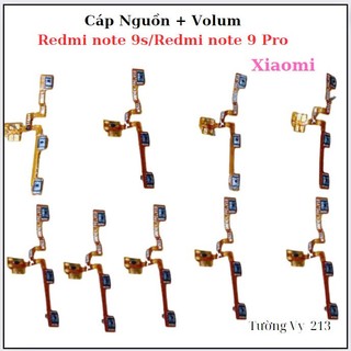 Cáp nguon + volum Xiaomi Redmi Note 9S/Redmi note 9 pro