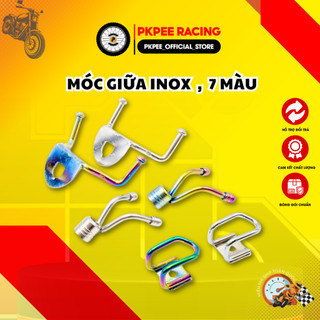 Móc Giữa  Inox, 7 Màu Gắn Được Nhiều Loại Xe Exciter, Sirius, Wave, Dream, AB Phụ Kiện PKPEE