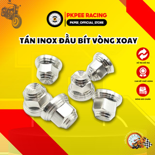 Tán Inox Đầu Bít Mẫu Vòng Xoay Thái Lan Close Nut M10 12 14 Stainless 304 Phụ Kiện Xe PKPEE