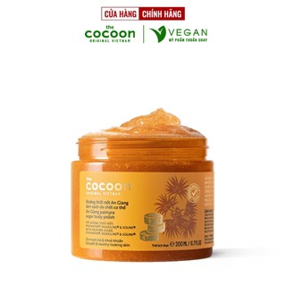 Đường thốt nốt An Giang làm sạch da chết cơ thể cocoon 200ml - VEGAN - Mỹ phẩm thuần chay